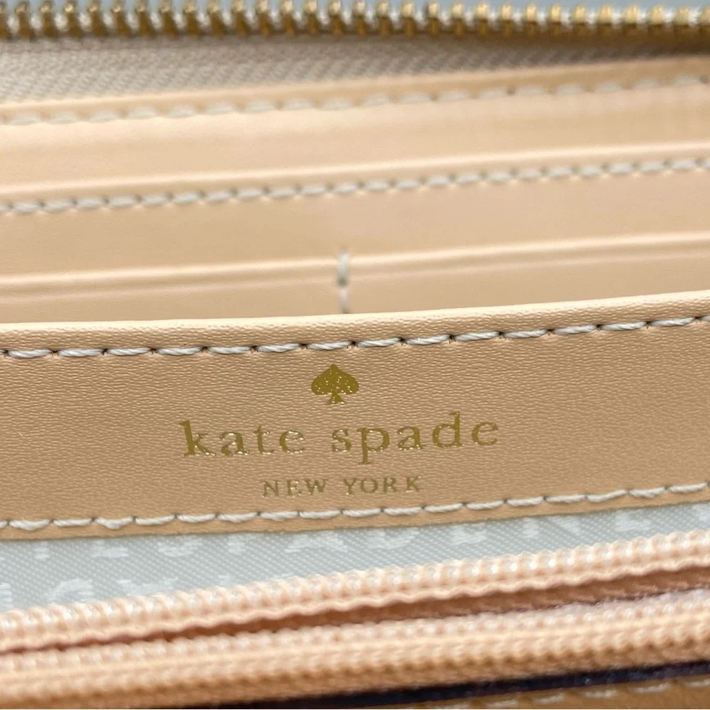 Kate Spade Wellesley Neda Zip Around Accordion Wallet